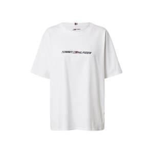 Tommy Sport Funkčné tričko  tmavomodrá / červená / biela