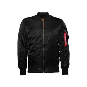 ALPHA INDUSTRIES Prechodná bunda 'Alpha'  čierna