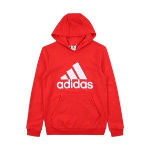 ADIDAS SPORTSWEAR Športová mikina  svetločervená / biela