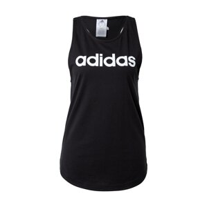 ADIDAS SPORTSWEAR Športový top 'Essentials'  čierna / biela