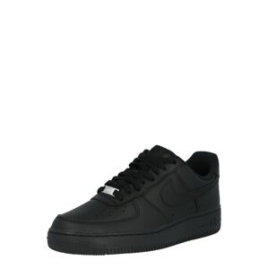 Nike Sportswear Nízke tenisky 'AIR FORCE 1 07'  čierna