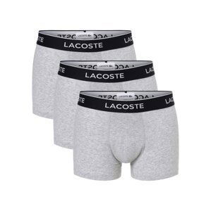 LACOSTE Boxerky  námornícka modrá / sivá melírovaná / čierna / biela