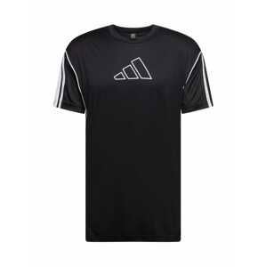 ADIDAS SPORTSWEAR Funkčné tričko 'Creator 365'  čierna / biela