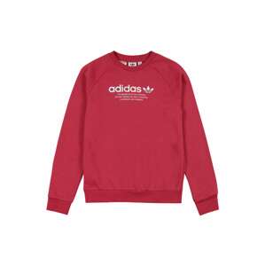 ADIDAS ORIGINALS Mikina  fuksia / biela