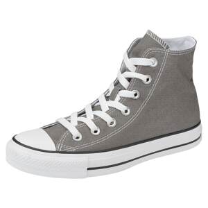 CONVERSE Členkové tenisky 'CHUCK TAYLOR ALL STAR CLASSIC HI'  sivá / biela