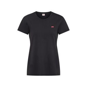 LEVI'S ® Tričko 'Perfect Tee'  ohnivo červená / čierna / biela