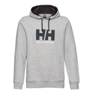 HELLY HANSEN Mikina  tmavomodrá / sivá melírovaná / biela