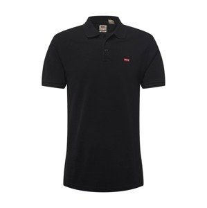 LEVI'S ® Tričko 'Housemark Polo'  červená / čierna