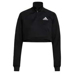 ADIDAS SPORTSWEAR Funkčné tričko 'Melbourne Shrug'  čierna / biela