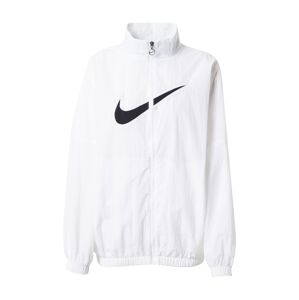 Nike Sportswear Prechodná bunda 'Essential'  čierna / biela