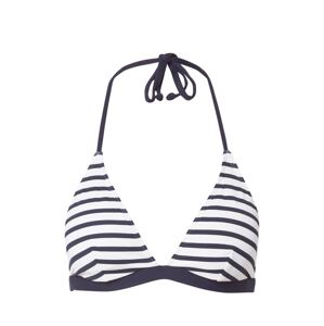 ESPRIT Bikinový top 'HAMPTONS BEACH'  námornícka modrá / biela