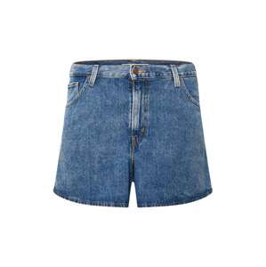 Levi's® Plus Džínsy 'Plus HW Mom Short'  modrá denim