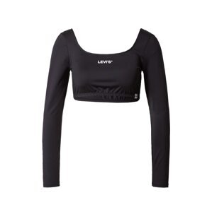 LEVI'S ® Tričko 'Graphic Ballet Top'  čierna / biela