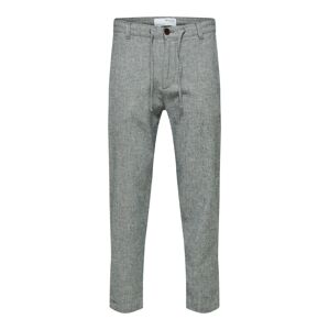 SELECTED HOMME Chino nohavice 'Brody'  tmavomodrá / svetlosivá