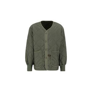 ALPHA INDUSTRIES Kardigán  zelená