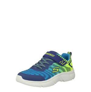 SKECHERS Tenisky 'GO RUN 650'  námornícka modrá / svetlomodrá / žltá / neónovo žltá