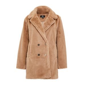 Threadbare Prechodný kabát 'Furry'  svetlohnedá