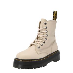 Dr. Martens Šnurovacie členkové čižmy  béžová / čierna