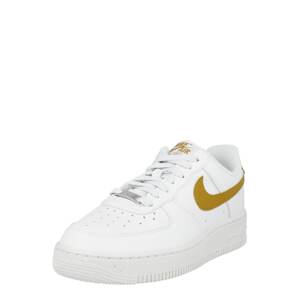 Nike Sportswear Nízke tenisky 'Air Force 1 '07 SE'  horčicová / biela