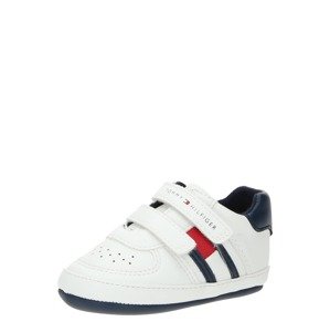 TOMMY HILFIGER Tenisky  tmavomodrá / červená / šedobiela