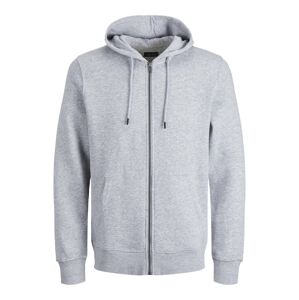 Jack & Jones Plus Tepláková bunda 'Bradley'  svetlosivá