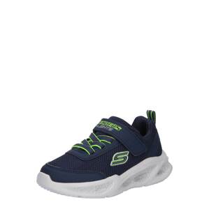 SKECHERS Tenisky  modrá / limetová