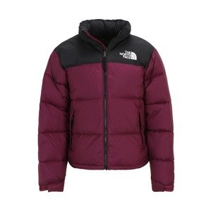 THE NORTH FACE Zimná bunda 'M 1996 Retro Nuptse'  farba lesného ovocia / čierna / biela