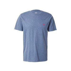 LEVI'S ® Tričko 'SS Original HM Tee'  modrosivá / červená