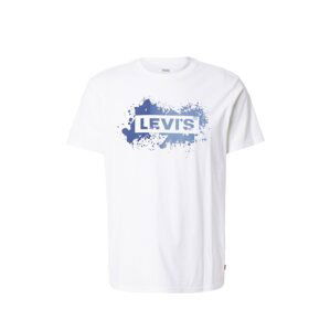 LEVI'S ® Tričko 'SS Relaxed Baby Tab Tee'  indigo / biela