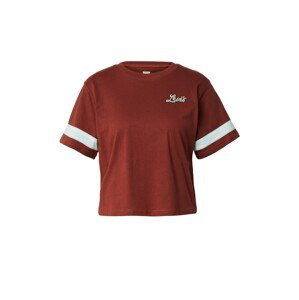 LEVI'S ® Tričko 'Graphic Football Tee'  svetlomodrá / burgundská