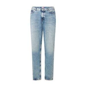 Tommy Jeans Džínsy 'ISAAC RELAXED TAPERED'  modrá denim / hnedá