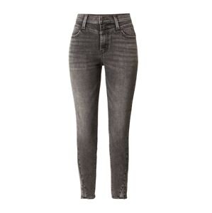 LEVI'S ® Džínsy '720 Super Skinny Yoked'  čierny denim