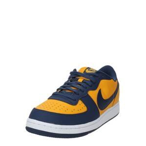 Nike Sportswear Nízke tenisky 'Terminator'  námornícka modrá / zlatá žltá / biela