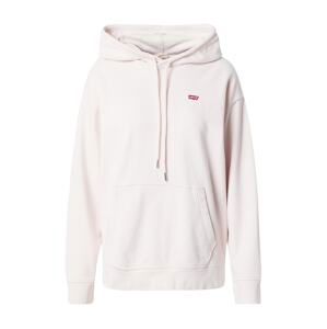 LEVI'S ® Mikina 'Standard Hoodie'  pastelovo ružová / červená / biela