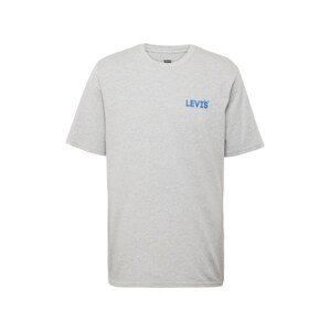 LEVI'S ® Tričko 'SS Relaxed Fit Tee'  modrá / sivá melírovaná