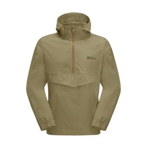 JACK WOLFSKIN Outdoorová bunda 'DESERT WIND'  olivová