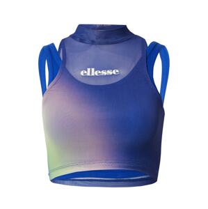 ELLESSE Top 'Velo'  modrá / svetlozelená / svetlofialová / biela