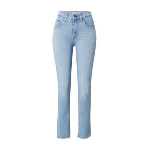 LEVI'S ® Džínsy '724 High Rise Straight'  modrá denim / svetlohnedá