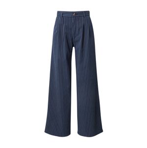 LEVI'S ® Plisované nohavice 'Pleated Wideleg Trouser'  tmavomodrá / biela