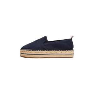 TOMMY HILFIGER Espadrilky  béžová / námornícka modrá