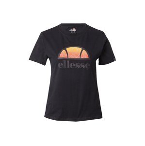 ELLESSE Funkčné tričko 'Donington'  žltá / sivá / koralová / čierna