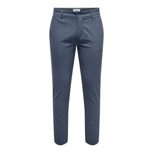 Only & Sons Chino nohavice 'Mark Pete'  tmavomodrá