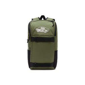 VANS Batoh 'Obstacle Skatepack'  zelená / čierna / biela