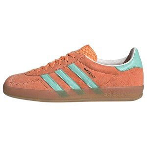 ADIDAS ORIGINALS Nízke tenisky ' Gazelle '  tyrkysová / oranžová