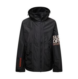 Superdry Funkčná bunda 'Yachter'  béžová / homárová / čierna