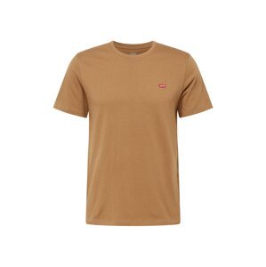 LEVI'S ® Tričko 'SS Original HM Tee'  svetlohnedá