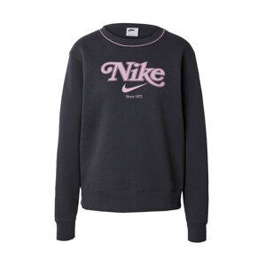 Nike Sportswear Mikina  antracitová / slivková