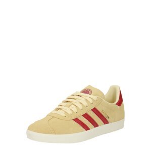 ADIDAS ORIGINALS Nízke tenisky 'GAZELLE'  svetložltá / zlatá / červená