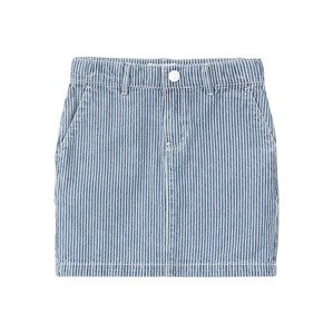 NAME IT Sukňa 'Ruby'  modrá denim / biela