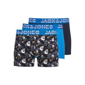 JACK & JONES Boxerky 'Havana'  námornícka modrá / kráľovská modrá / fialová / biela